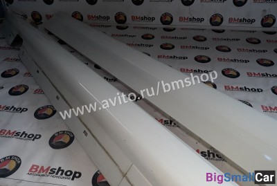 Накладки порогов bmw e90 m-tech